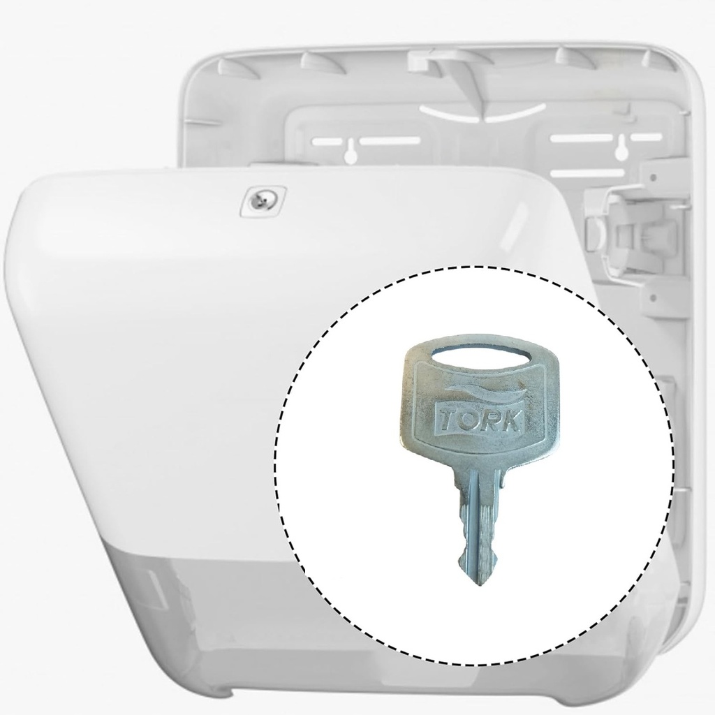 Nøgle til dispenser, 200260, Tork, (1 Stk.) - 200260 Tork - dispensernøgle