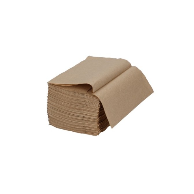 Dispenserserviet, N1, Universal, 33cm, 1-lags, natur, Counterfold, Tork 478094, (24 pk á 300 stk, 7200 stk.) - Dispenserserviet Tork 1-lag universal 32x31 N1 natur - 478094