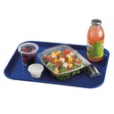 Serveringsbakke, Cambro, 46x36cm, PP, blå, (1 stk.) - Cambro 1418FF186 Blå serveringsbakke t/ restaurant