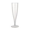 Champagneglas 13,5cl (på fast fod), Duni, (100 stk.) - Champagneglas, DUNI, 13,5 cl Transparent