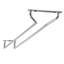 Glasophæng til loft, 41cm, rustfrit stål, Beaumont, (1 stk.)  - Glasophæng - Beaumont, 41cm