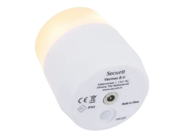 Led lys, varm hvid, genopladelig, m/ fjernbetjening, Securit, (12 stk.) - Securit led lys - varm hvid - genopladelig