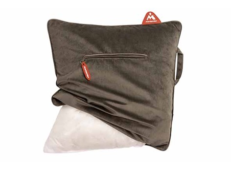 MONTANDOR pude med varmepudelomme, 45x45x12cm, stof, flere farver, Montandor, (1 stk.) - Montandor pude med aftagelig betræk