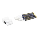 Kridtmarker med rund spids: 1-2 mm/skrå spids: 2-6 mm/blokspids: 7-15 mm skrivebredde, Securit, Original, flydende kridt, hvid, (5 stk.) - Securit SMAMIX Kridtmarker