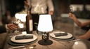LED Ledningsfri bordlampe, MICHELLE, Securit, med 3 tavler og kridtmarker, (1 stk.) - Securit LP-BL-TA