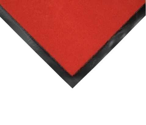 Skridhæmmende tæppe/måtte, Securit, 200x90 cm, nylon/gummi, rødt, (1 stk.) - Securit RS-200-RD
