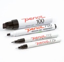 Penol marker/Tusch, 100, sort, 3-10mm, (1 stk.) - Penol marker 5702110361