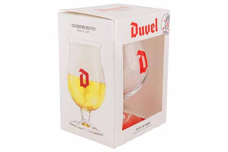 Ølglas på stilk, 33cl, Duvel, (6 stk.) - Ølglas på stilk, 33cl, Duvel