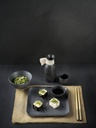 Lille serveringsskål, Ø5x4cm, stentøj, mørk, Mikura, (24 stk.) - Mikura - serie