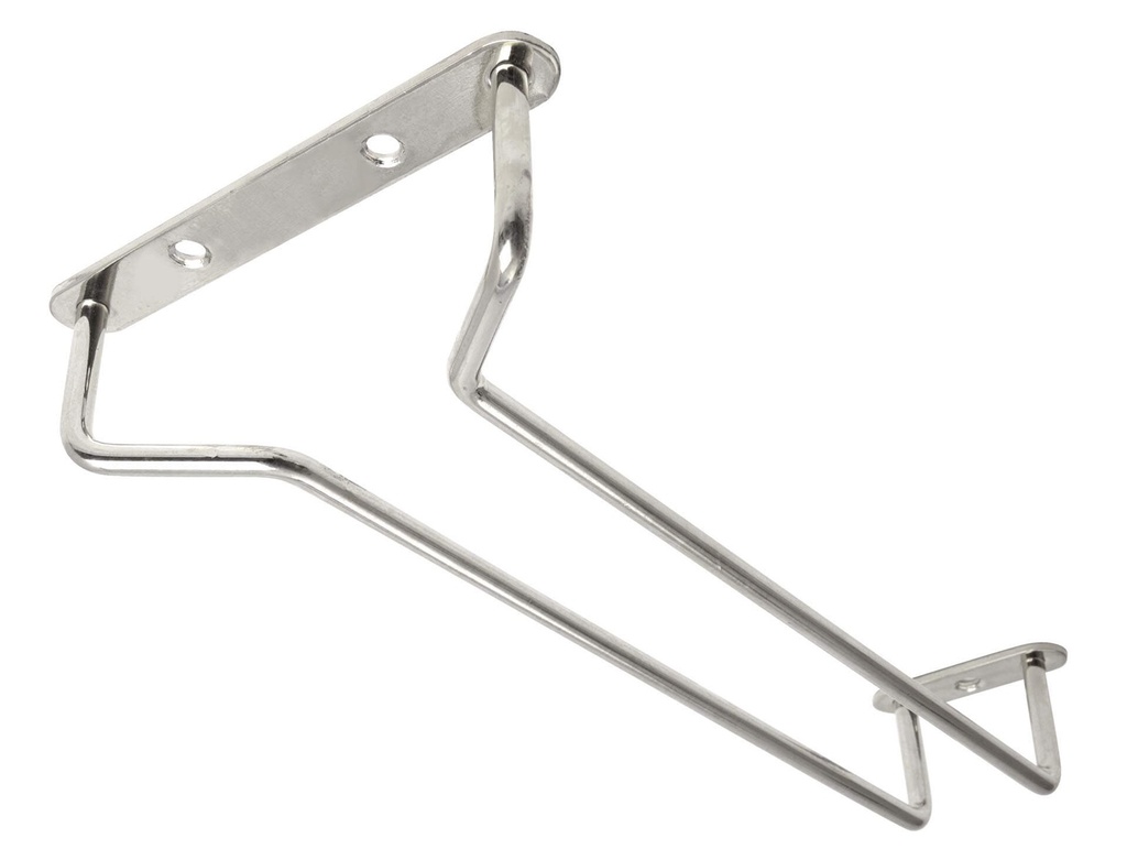 Glasophæng til loft, 25cm, rustfrit stål, Beaumont, (1 stk.)  - Glasophæng til loft, 25cm, rustfrit stål