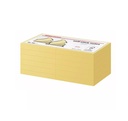 Notesblok, stickynote, 7,6x7,6cm, gul, 100 ark pr blok, (12 blokke.) - Stick'N 21007
