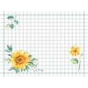Dækkeserviet, Dunicel, 30x40cm, "Sunflower day", Duni, (500 stk.) - Dækkeserviet, Dunicel, 30x40cm, "Sunflower day", Duni