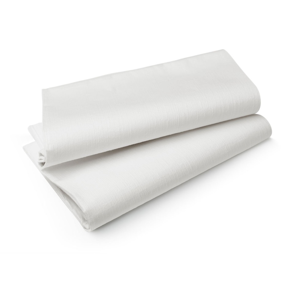 Borddug, Evolin, 127x220mm, hvid, Duni, (25 stk.) - Borddug, Evolin, 127x220mm, hvid, Duni
