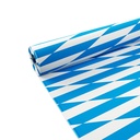 Papirrulle, 1x50m, "Bayernraute", Duni, (4 stk.) - Papirrulle, 1x50m, "Bayernraute", Duni