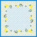 Stikdug, Dunicel, 84x84cm, "Mediterrian", Duni, (100 stk.) - Stikdug, Dunicel, 84x84cm, "Mediterrian", Duni