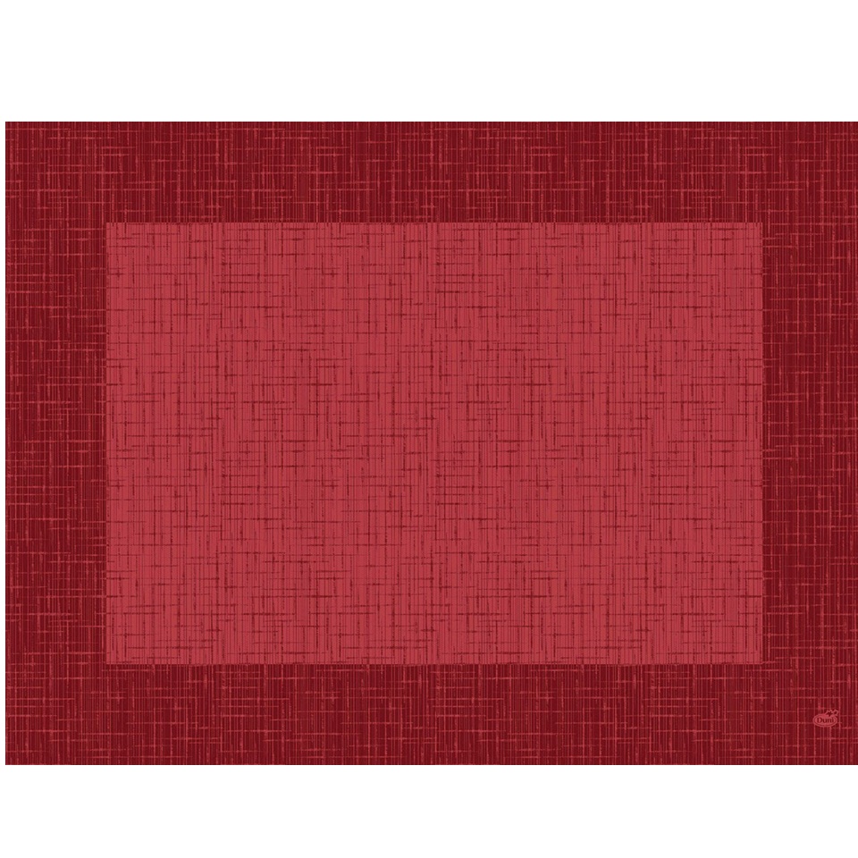 Dækkeserviet, Dunicel, 30x40cm, "Linnea bordeaux", Duni, (500 stk.) - Dækkeserviet, Dunicel, 30x40cm, "Linnea bordeaux", Duni