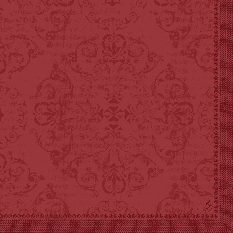 Serviet, Dunilin, 40x40cm, Opulent bordeaux, Duni, (540 stk.) - Serviet, Dunilin, 40x40cm, Opulent bordeaux, Duni