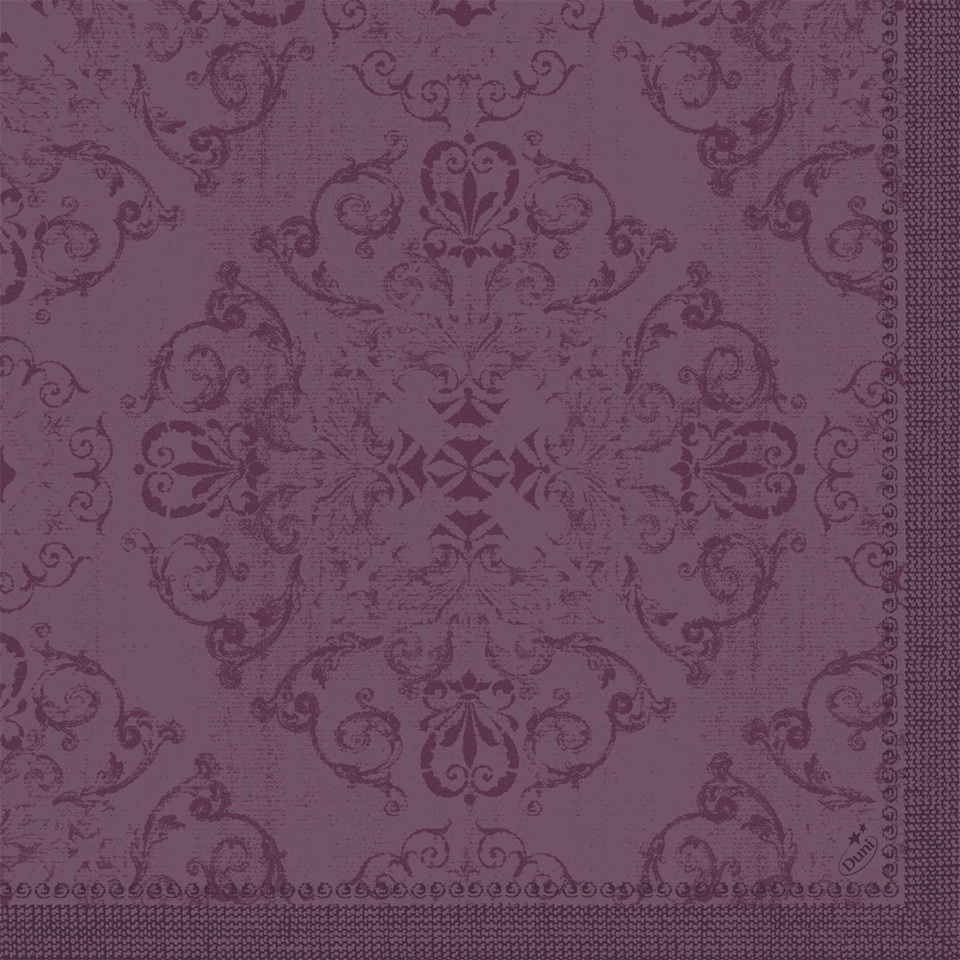 Serviet, Dunilin, 40x40cm, Opulent blomme, Duni, (540 stk.) - DUNI 202580   Dunilin® serviet 40 x 40 cm Opulent Plum