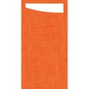 Bestiklomme, Serviet, Sacchetto, Dunisoft, 230x115mm, Sun Orange, Duni, (240 stk.) - Bestiklomme, Serviet, Sacchetto, Dunisoft, 230x115mm, Sun Orange, Duni