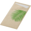 Bestiklomme, Serviet, Sacchetto, 190x85mm, Leaf, Duni, (500 stk.) - Bestiklomme, Serviet, Sacchetto, 190x85mm, Leaf, Duni, (500 stk.)