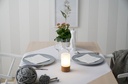 Bordbetræk, papir, 70x70cm, hvid, Duni, (250 stk.) - DUNI 151749   Papir stikdug 70 x 70 cm Hvid