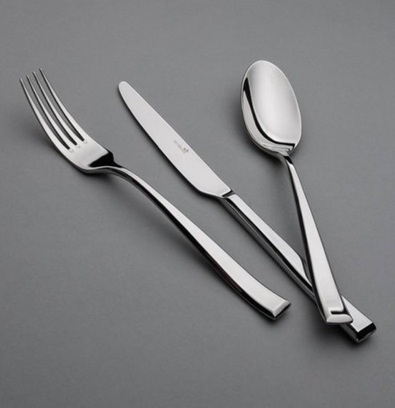 Forretskniv, monobloc, L18cm, 18/10 rustfrit stål, PVD, SOLA Durban, (12 stk.) - SOLA Durban