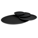 Tjenerbakke, 35cm, Rund Sort, (1 stk.) - Beaumont 3592