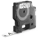D1 Labeltape til dymo, tape 12mm x 7 meter, Sort på hvid, 45013, (1 stk.) - DYMO 45013  S0720530.webp