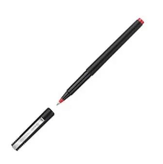 Rollerpen, Uni-ball, rød, micro, 0,3mm, UB-120 eco, (12 stk.) - Uni-ball 140521.webp