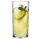 Stabelbare høje drinksglas, klar med mønster, Timeless, Pasabahce, (12 stk.) - Timeless, Pasabahce drinksglas.webp