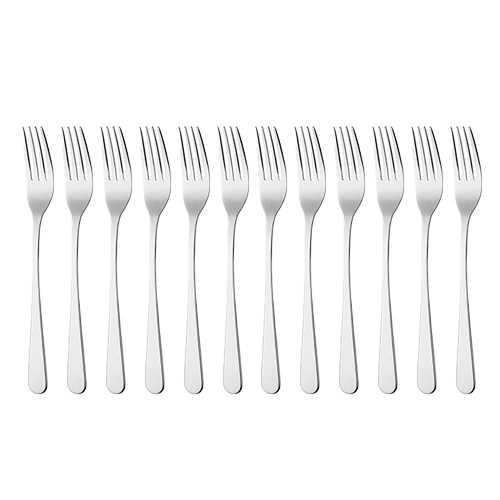 Dessertgaffel, 18/0-stål, Berlijn, SOLA, 185mm, (12stk.) - Dessertgaffel, 18/0-stål, Berlijn, SOLA, 185mm, (12stk.)