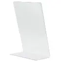 Borddisplay L-skilt, Securit®, A6, akryl, klar transparent, (1 stk.) - Securit PFT-ACL-A6.webp