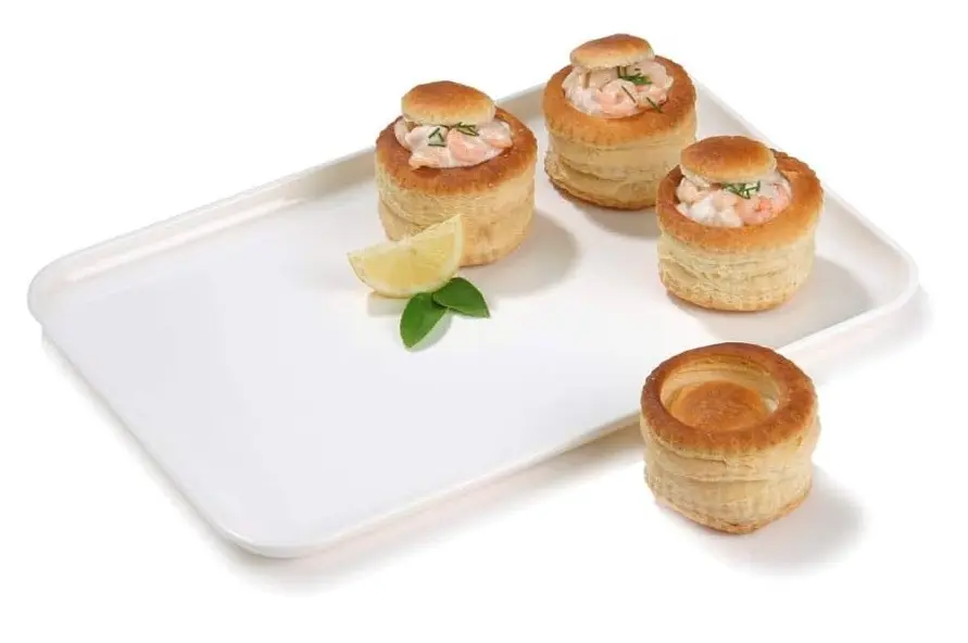 Serveringsbakke i melamin, hvid, 60x40x1,7 cm, Thermohauser, (1 stk.) - Serveringsbakke i melamin, hvid, 60x40x1,7 cm, Thermohauser.webp