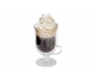 Irish coffee glas, 240ml, Ø8x13,5cm, dobbelvægget, borosilikatglas, OMAGIO, (1 stk.) - Irish coffee glas, 240ml, Ø8x13,5cm, dobbelvægget, borosilikatglas, OMAGIO, (1 stk.)