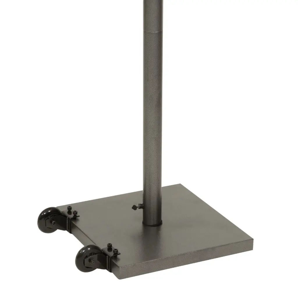 Silikonehjul til LED-Lysdisplay, Securit, 5,5x12x9 cm, silicone/stål, sorte, (2 stk.) - Securit MCS-WH-2.webp