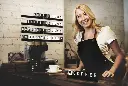 Hylde til bogstaver, sort, Securit, (4 stk.) - securit LES-BL-100.webp