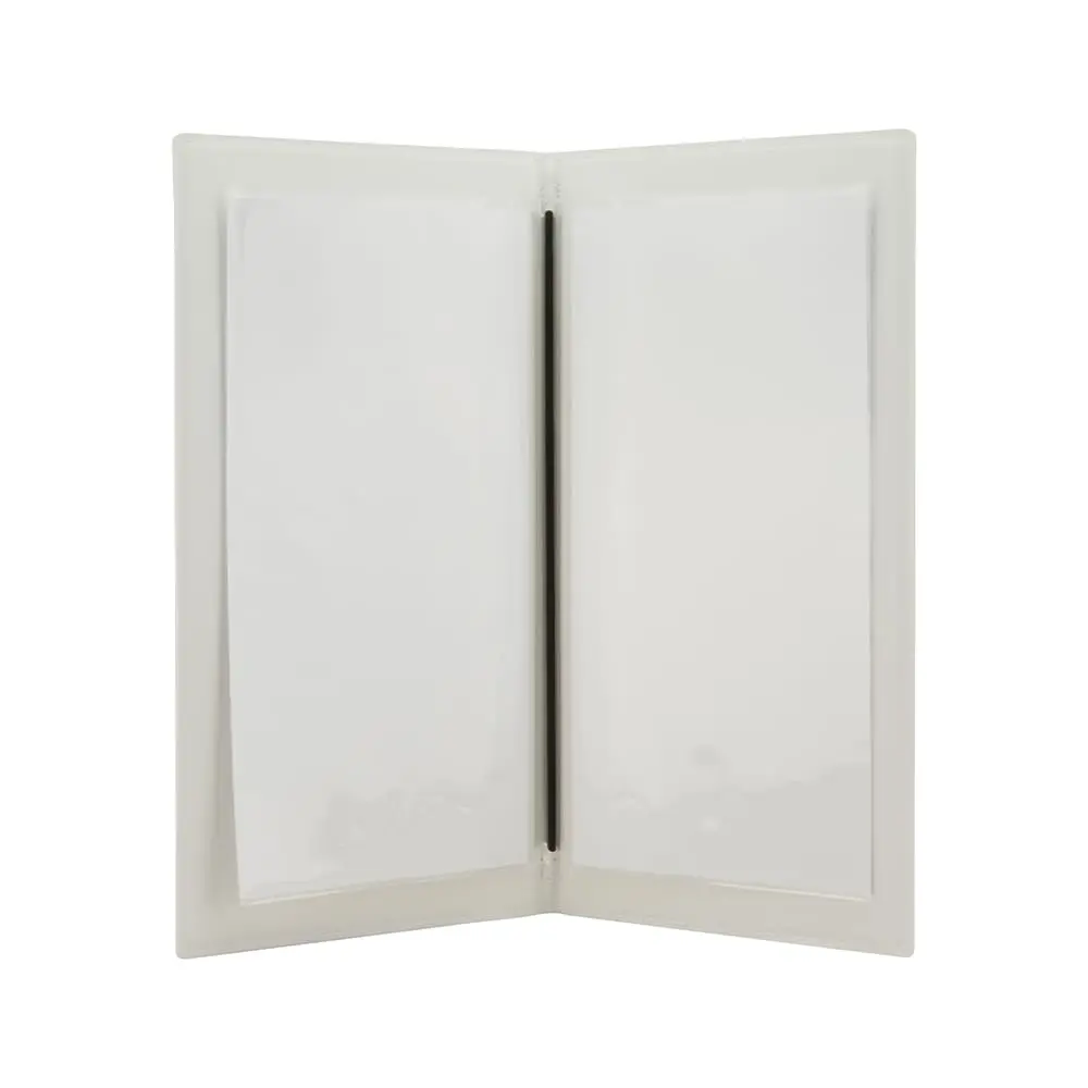 Menuomslag, A45 TRENDY, hvid, Securit, (1 stk.) - Securit MC-TRBC-WT.webp