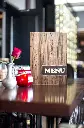 Menuomslag, A4 WOOD DESIGN, Securit, (1 stk.) - Securit MC-DRA4-WOOD.webp