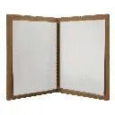 Menuomslag, A4 WOOD DESIGN, Securit, (1 stk.) - Securit MC-DRA4-WOOD.webp