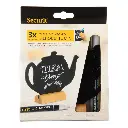 Bordskilt, TEAPOT silhuet i sort, Securit, (1 stk.) - Securit FBT-TEAPOT.webp