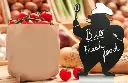 Bordskilt, CHEF silhuet med alufod, Securit, (1 stk.) - Securit FBTA-CHEF.webp
