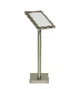 Informationsdisplay, A4, valnød, Securit CLASS STAR, (1 stk.) - Securit MCS-A4-WAL.webp