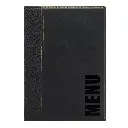 Menuomslag i boks, Securit, TRENDY, A4, sort, (20 stk.) - Securit MC-BOX-TRA4-BL.webp