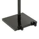 LED Lys-display med stander, Securit, "Black Star", inkl. strømkabel, 4xA4, 138x50x40 cm, lakeret stål, sort, (1 stk.)  - Securit MCS-4A4-BL-SET.webp