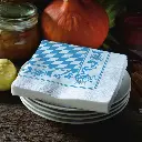 Frokostserviet, 3-lags, 33x33cm, "Bayernraute", Duni, (500 stk.) - Frokostserviet, 3-lags, 33x33cm, Bayernraute, Duni 154936.webp