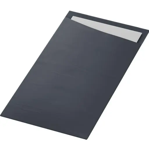 Bestiklomme, Serviet, Sacchetto, Dunisoft, 230x115mm sort, Duni, (240 stk.) - Bestiklomme, Serviet, Sacchetto, Dunisoft, 230x115mm sort, Duni 171460.webp