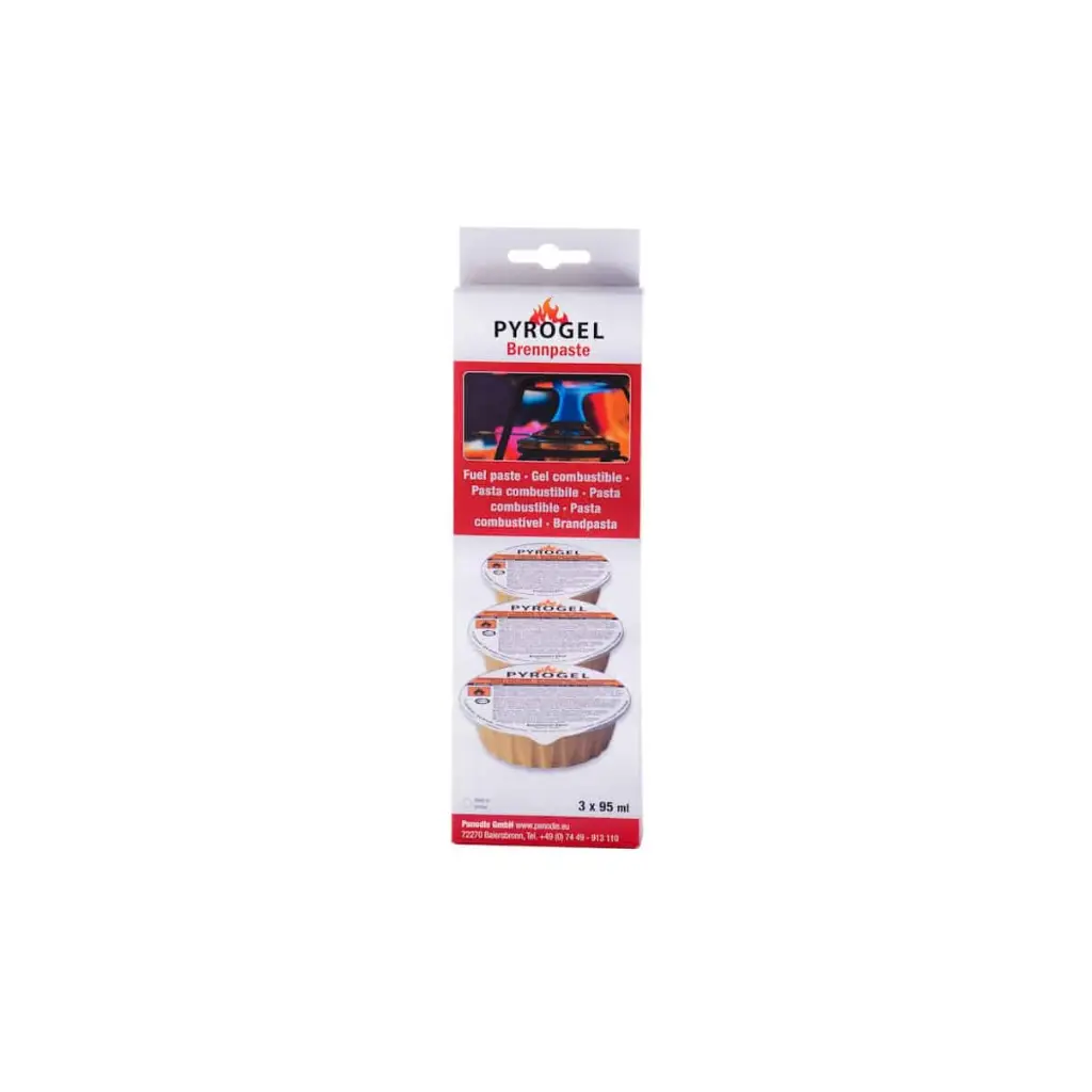 Brandpasta til fondue, 95G, Pyrogel, (3 stk.) - Brandpasta til fondue, 95G, Pyrogel.webp