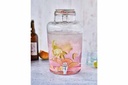 Drinksdispenser, 8,5l, Ø21cm, glas, (1 stk.) - Drinksdispenser, 8,5l, Ø21cm, glas, (1 stk.)
