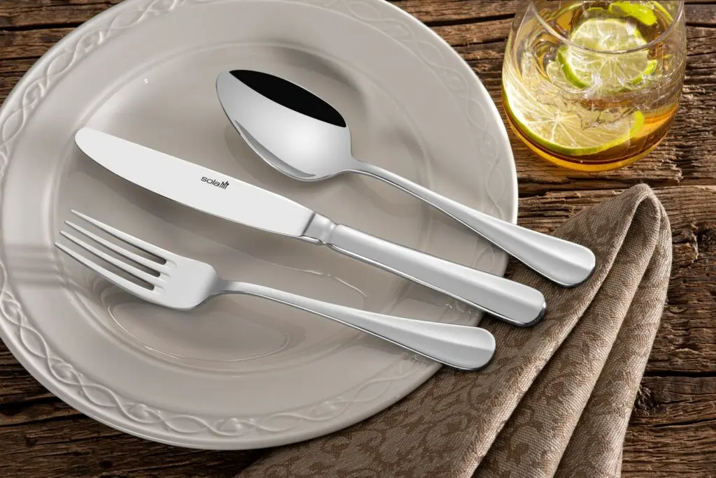 Ske, 204mm, 3,5mm, 18/10 rustfrit stål, Sola Baguette, (12 stk.) - Sola-Cutlery-Hollands-Glad.webp
