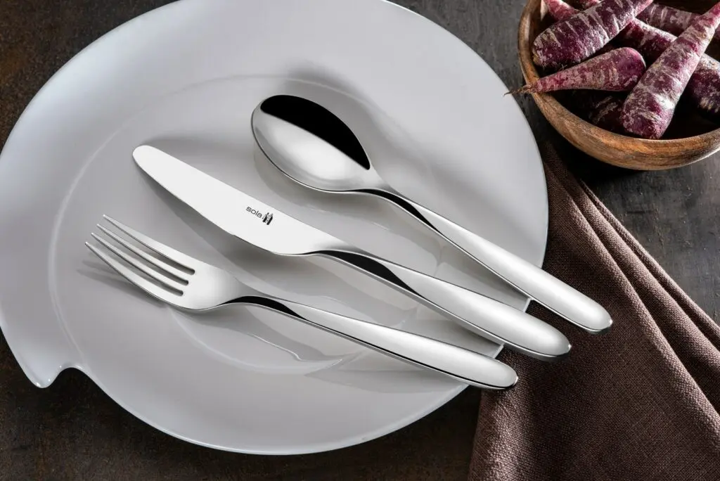Dessertske, 187mm, 5mm, 18/10 rustfrit stål, Sola Twist, (12 stk.) - Sola Twist.webp